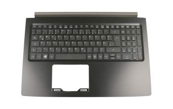 AEZAAG00110 original Acer clavier incl. topcase DE (allemand) noir/noir
