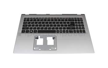 AEZAUR01020 original Acer clavier incl. topcase US (anglais) noir/noir avec rétro-éclairage