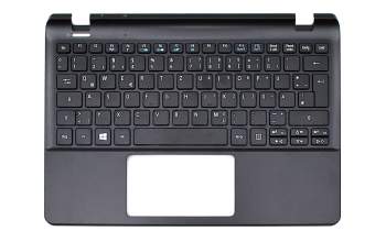 AEZHJG00020 original Quanta clavier incl. topcase DE (allemand) noir/noir
