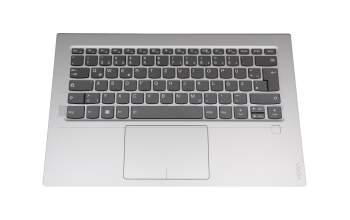 AM14U000200 original Lenovo clavier incl. topcase DE (allemand) gris/argent avec rétro-éclairage
