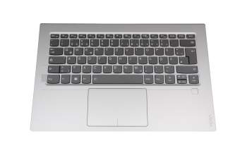 AM14U000200 original Lenovo clavier incl. topcase DE (allemand) gris/argent avec rétro-éclairage