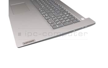AM1JX000 original Lenovo clavier incl. topcase DE (allemand) gris/argent (Fingerprint)