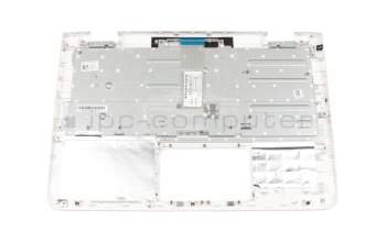 AM1U4000300 original HP clavier incl. topcase DE (allemand) blanc/blanc