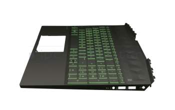 AM2K8000400 original HP clavier incl. topcase DE (allemand) noir/noir avec rétro-éclairage
