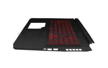 AM326000100 original Acer clavier incl. topcase CH (suisse) noir/rouge/noir avec rétro-éclairage GTX1650