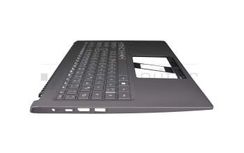 AM3KD000800-SSH3 original Acer clavier incl. topcase DE (allemand) gris/gris avec rétro-éclairage