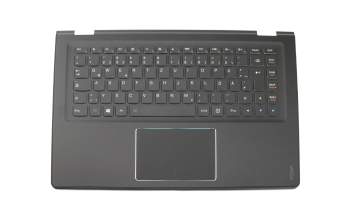 AP0YC000300 original Lenovo clavier incl. topcase DE (allemand) noir/noir avec rétro-éclairage