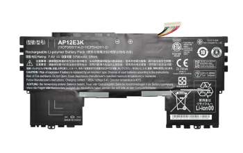 AP12E3K original Acer batterie 28Wh