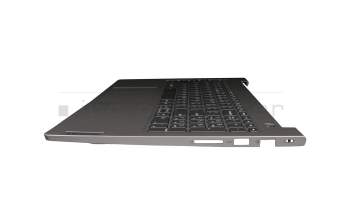 AP2XE000H00 original Lenovo clavier incl. topcase UK (anglais) gris foncé/gris avec rétro-éclairage