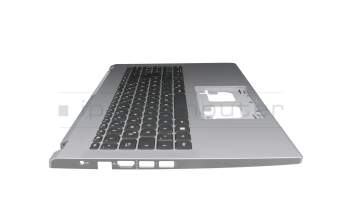 AP3U000400SVT20A original Acer clavier incl. topcase DE (allemand) noir/argent