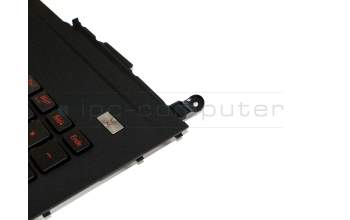 ASM14C36D0J442 original Asus clavier incl. topcase DE (allemand) noir/noir avec rétro-éclairage