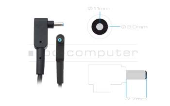 Acer Aspire 16 (A16-51GM) original Chargeur 90 watts angulaire