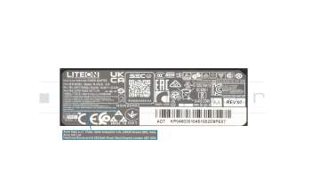 Acer Extensa 15 (EX215-51K) original Chargeur 45 watts