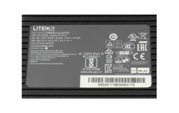 Acer Predator 17 X (GX-791) Chargeur 330 watts de LiteOn