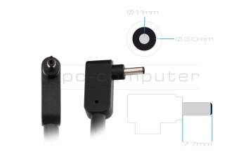 Acer TravelMate B3 Spin (TMB311-33-TCO) original Chargeur 45 watts