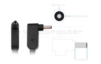 Acer TravelMate P2 (TMP214-42-TCO) original Chargeur 45 watts