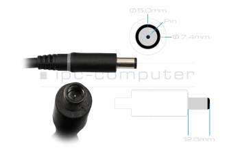 Alienware Area-51m GaN-Chargeur 360 watts arrondie