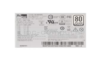 Alimentation du Ordinateur de bureau 1000 watts original pour Lenovo Thinkstation P620 (30E0)