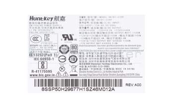 Alimentation du Ordinateur de bureau 1100 watts original pour Lenovo ThinkStation P3 Workstation (30GS)