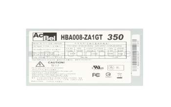 Alimentation du Ordinateur de bureau 350 watts original pour Asus G10AC