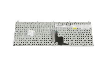 Alternative pour 6-79-W255E0K-U70-1C original Clevo clavier DE (allemand) noir/gris