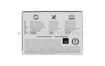 Alternative pour Samsung XRZNAKZ5TLM9FJB04KGP014LJXY073UW PCIe NVMe SSD 2TB (M.2 22 x 80 mm)