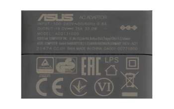 Asus F751MA original Chargeur 33 watts EU wallplug