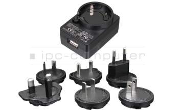 Asus P1801-T 1B original Chargeur USB 15 watts EU wallplug