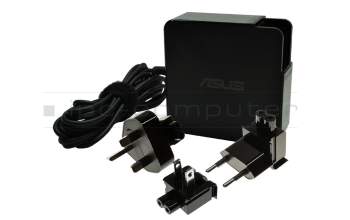 Asus X201E original Chargeur 65 watts EU, UK, US wallplug