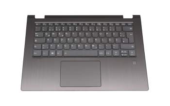 BFG10234001 original Lenovo clavier incl. topcase DE (allemand) gris/gris avec rétro-éclairage