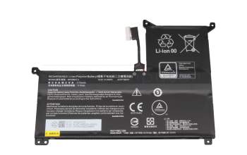 Batterie 49Wh original NP50BAT-4 pour Mifcom Gaming Laptop i7-12700H (NP50PNP)