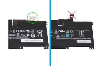 Batterie 53,8Wh original pour MSI Commercial 14H A13MG vPro