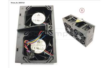 Fujitsu C26361-K1599-B2 FAN MODULE ASSY 2X