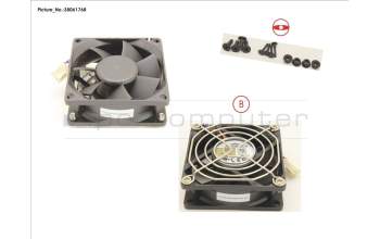 Fujitsu SERVICE FAN KIT ESPRIMO D*38 pour Fujitsu Esprimo D538