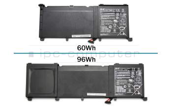 C41N1416-01 original Asus batterie 96Wh