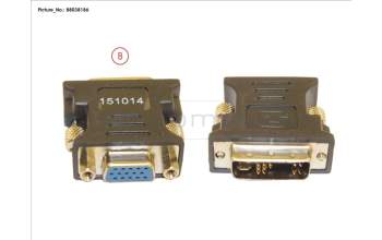 Fujitsu DVI-VGA ADAPTER pour Fujitsu Primergy RX2520 M1