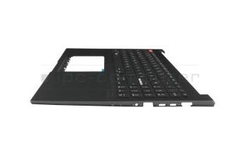 CM2C002D original Asus clavier incl. topcase DE (allemand) noir/noir avec rétro-éclairage