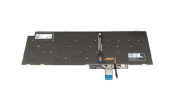 CN-07FGP5 original Dell clavier DE (allemand) gris/gris avec rétro-éclairage