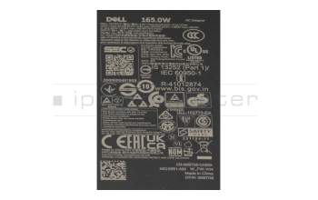 CN-0RWMP9 original Dell GaN-chargeur USB-C 165 watts