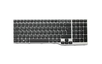 CP629338-04 original Fujitsu clavier DE (allemand) noir/gris