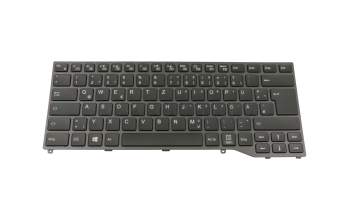 CP724726-01 original Fujitsu clavier DE (allemand) noir/noir abattue