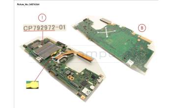 Fujitsu MAINBOARD ASSY I7 10510U pour Fujitsu LifeBook U7410