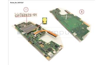 Fujitsu MAINBOARD ASSY I3 10110U pour Fujitsu LifeBook U7410