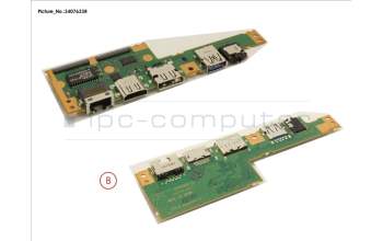 Fujitsu CP792980-XX SUB BOARD, AUDIO/USB/LAN