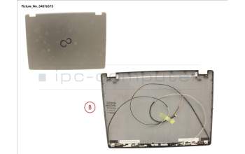 Fujitsu LCD BACK COVER ASSY (W/ RGB CAMERA) pour Fujitsu LifeBook U7410