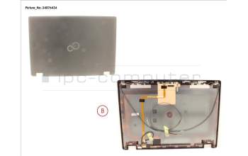 Fujitsu CP793929-XX LCD BACK COVER ASSY(HD, W/ HELLO CAMERA)