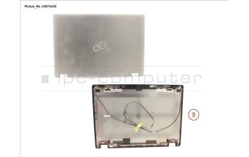 Fujitsu CP793933-XX LCD BACK COVER ASSY (FHD)