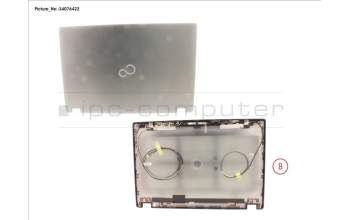 Fujitsu CP793940-XX LCD BACK COVER ASSY (W/ RGB CAMERA)