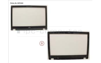 Fujitsu LCD FRONT COVER (HD) pour Fujitsu LifeBook E5510