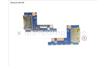 Fujitsu CP798170-XX SUB BOARD, SD CARD READER